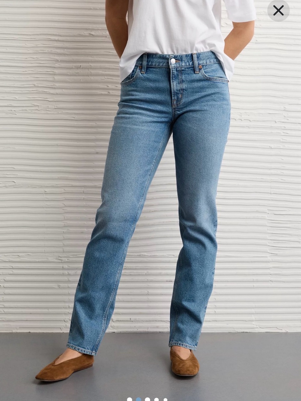 AE High-Waisted Straight Jean